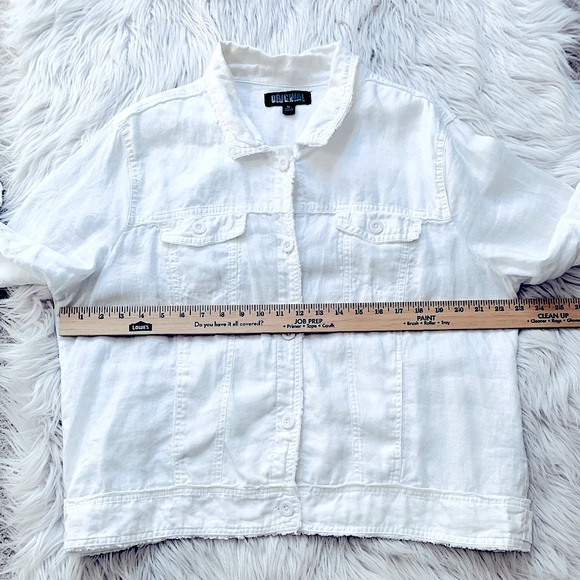 Nicole Miller 100% Linen Jacket - Picture 14 of 16